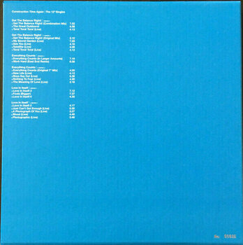 Disco in vinile Depeche Mode - Construction Time Again (Box Set) (6 x 12" Vinyl) - 2