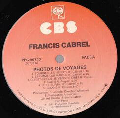 LP deska Francis Cabrel - Photos De Voyages (LP) - 2