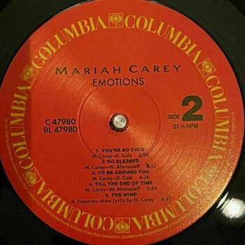 Vinyl Record Mariah Carey - Emotions (Reissue) (LP) - 3