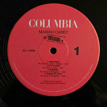Vinyl Record Mariah Carey - Mtv Unplugged (Reissue) (LP) - 2