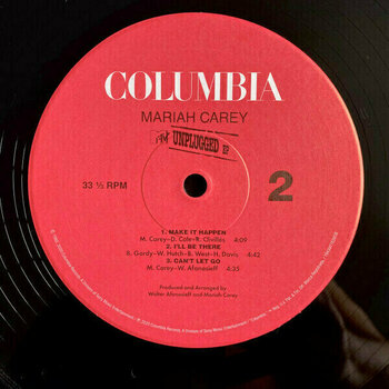 Vinyl Record Mariah Carey - Mtv Unplugged (Reissue) (LP) - 3