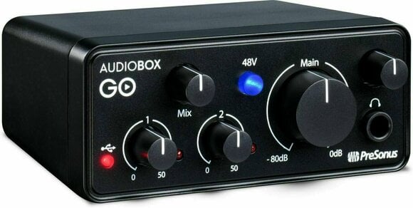 Interfață audio USB Presonus AudioBox GO - 4