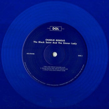 Disco de vinilo Charles Mingus - The Black Saint And The Sinner Lady (Blue Vinyl) (LP) - 3