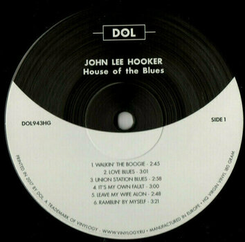 LP John Lee Hooker - House Of The Blues (LP) - 2