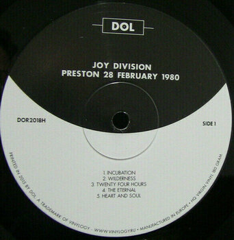 Disc de vinil Joy Division - Live In Preston February 28/1980 (LP) - 2