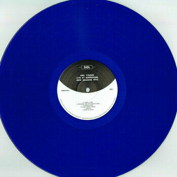 LP Neil Young - Live At Superdome New Orleans La - September 18. 1994 (Blue Vinyl) (LP) - 2