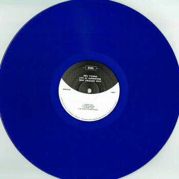 LP Neil Young - Live At Superdome New Orleans La - September 18. 1994 (Blue Vinyl) (LP) - 3