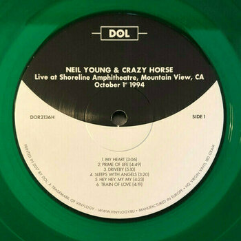 LP Neil Young Live At Shoreline Amphitheatre Mountain View Ca October 1st 1994 (LP) - 2