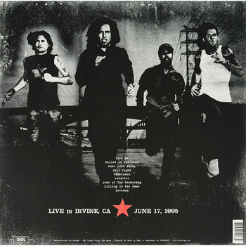 Płyta winylowa Rage Against The Machine - Live In Irvine. Ca June 17 1995 Kroq-Fm (White Vinyl) (LP) - 2