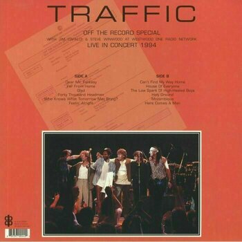 LP ploča Traffic - Off The Record Special - Live In Concert 1994 (LP) - 2