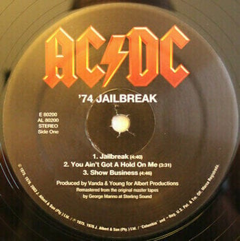 Vinyl Record AC/DC - 74 Jailbreak (LP) - 2