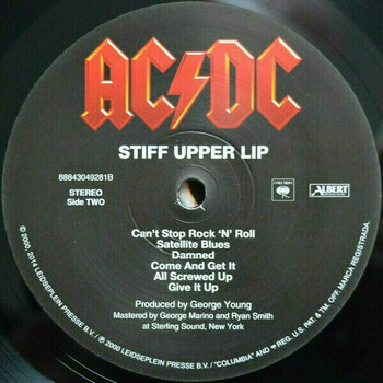 Vinyl Record AC/DC - Stiff Upper Lip (LP) - 3