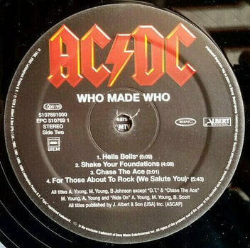 Vinyl Record AC/DC - Who Made Who (LP) - 3