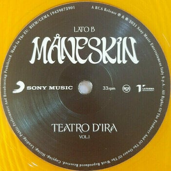Disco de vinil Maneskin - Teatro D'Ira - Vol.I (Coloured Vinyl) (LP) - 3