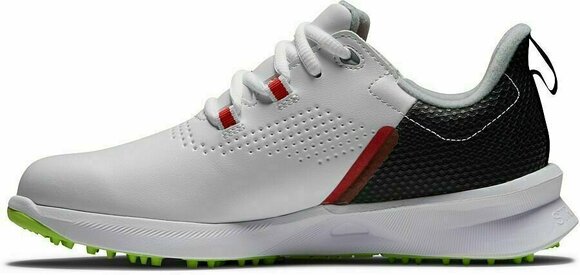 Chaussures de golf junior Footjoy Fuel White/Black/Lime 34 - 2