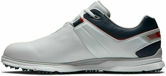Férfi golfcipők Footjoy Pro SL White/Navy/Red 45 - 2