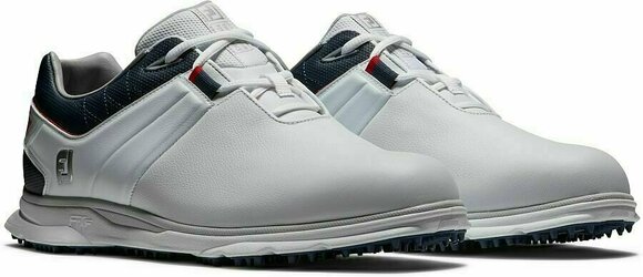 Pantofi de golf pentru bărbați Footjoy Pro SL Alb/Navy/Roșu 45 - 5