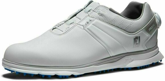 Férfi golfcipők Footjoy Pro SL BOA White/Grey 43 - 3