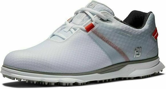 Men's golf shoes Footjoy Pro SL Sport White/Grey/Orange 44 - 3