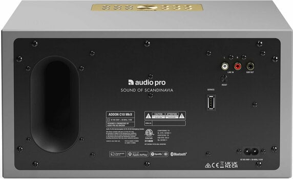 Haut-parleur de multiroom Audio Pro C10mkII Grey - 5