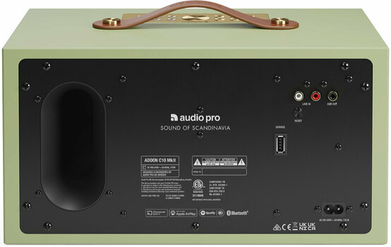 Multiroomluidspreker Audio Pro C10mkII Sage Green - 4