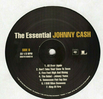 Disque vinyle Johnny Cash - Essential Johnny Cash (2 LP) - 3