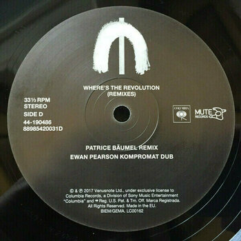 Płyta winylowa Depeche Mode - Where's The Revolution (Remixes) (2 x 12" Vinyl) - 5