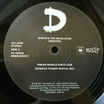 Płyta winylowa Depeche Mode - Where's The Revolution (Remixes) (2 x 12" Vinyl) - 4