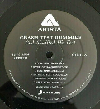 Vinyl Record Crash Test Dummies - God Shuffled His Feet (LP) - 2