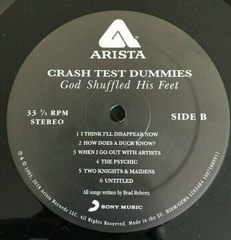 Płyta winylowa Crash Test Dummies - God Shuffled His Feet (LP) - 3