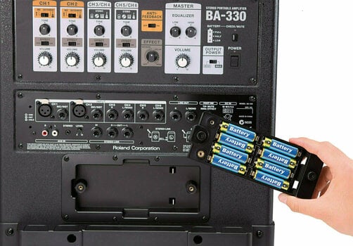 Système de sonorisation alimenté par batterie Roland BA-330 Système de sonorisation alimenté par batterie - 4
