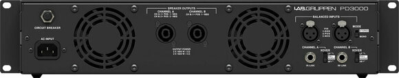 Amplificador de potência Lab Gruppen PD3000 Amplificador de potência - 5