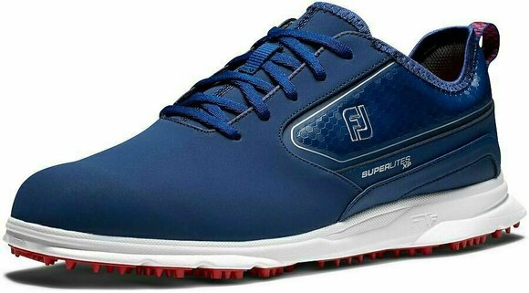 Pantofi de golf pentru bărbați Footjoy Superlites XP Navy/Red 41 - 3