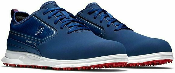 Мъжки голф обувки Footjoy Superlites XP Navy/Red 41 - 5