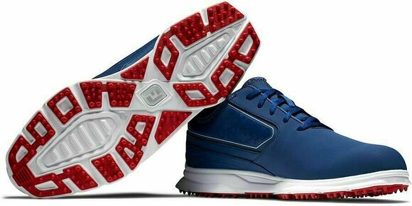 Pantofi de golf pentru bărbați Footjoy Superlites XP Navy/Red 41 - 6