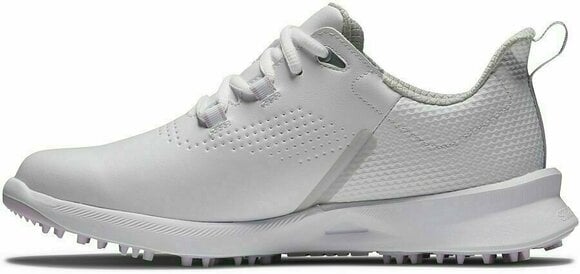 Pantofi de golf pentru femei Footjoy Fuel White/White/Pink 36,5 - 2