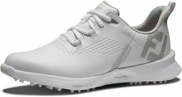 Chaussures de golf pour femmes Footjoy Fuel White/White/Pink 36,5 - 3