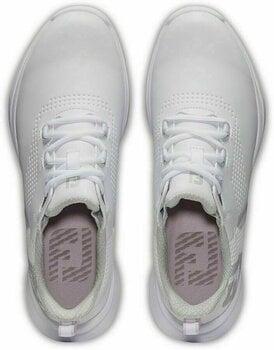 Pantofi de golf pentru femei Footjoy Fuel White/White/Pink 36,5 - 7