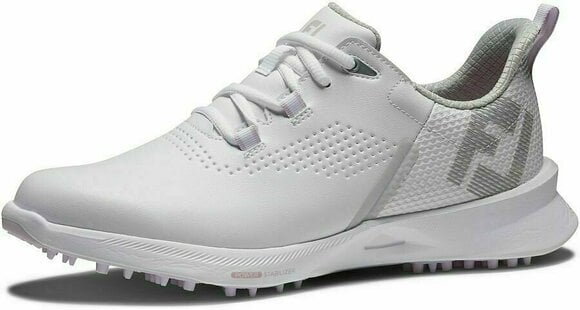 Damskie buty golfowe Footjoy Fuel White/White/Pink 38,5 - 3