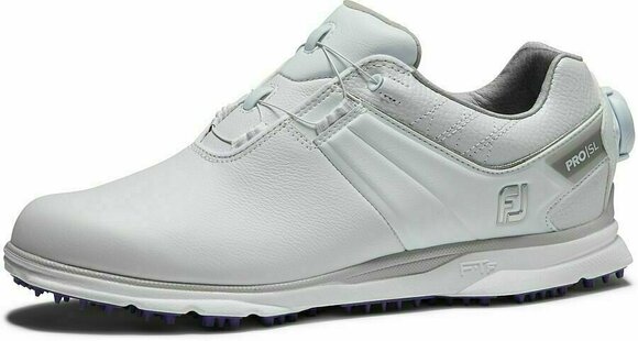 Chaussures de golf pour femmes Footjoy Pro SL BOA White/Grey 37 - 3