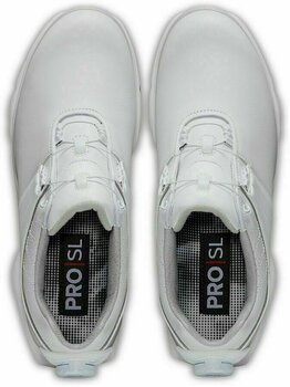 Golfschoenen voor dames Footjoy Pro SL BOA White/Grey 37 - 7
