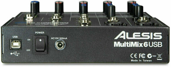 Mesa de mezclas Alesis MULTIMIX 6 USB - 2
