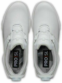 Calçado de golfe para mulher Footjoy Pro SL BOA White/Grey 39 Calçado de golfe para mulher - 7