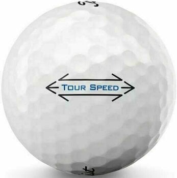 Golf Balls Titleist Tour Speed 2022 White - 2