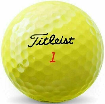 Golf žogice Titleist TruFeel 2022 Yellow - 3