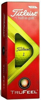 Golf Balls Titleist TruFeel 2022 Yellow - 5