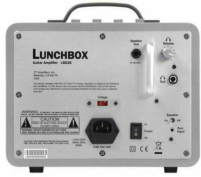 Kytarové kombo-Mini ZT Amplifiers Lunchbox - 3