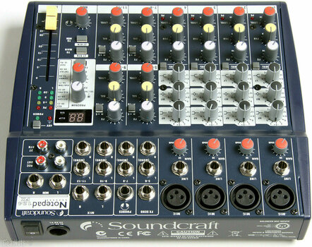 Analoog mengpaneel Soundcraft NOTEPAD 124 FX - 3
