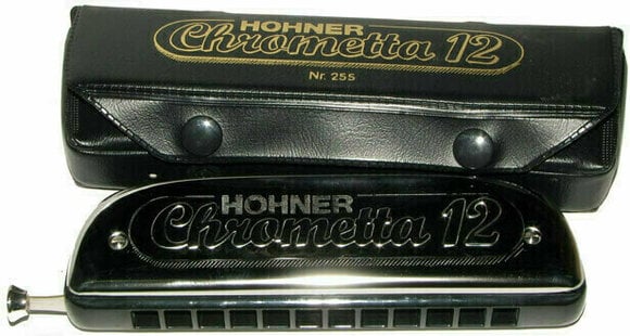 Harmonica Hohner Chrometta 12 Harmonica - 4