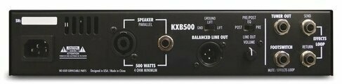 Amplificateur basse à transistors Kustom KXB500 - 4